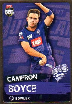 2015-16 Tap 'N' Play CA/BBL Cricket - Gold #092 Cameron Boyce Front