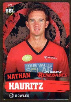 2015-16 Tap 'N' Play CA/BBL Cricket - Gold #113 Nathan Hauritz Front