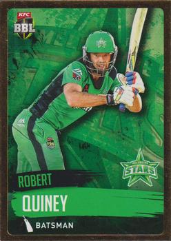2015-16 Tap 'N' Play CA/BBL Cricket - Gold #130 Robert Quiney Front