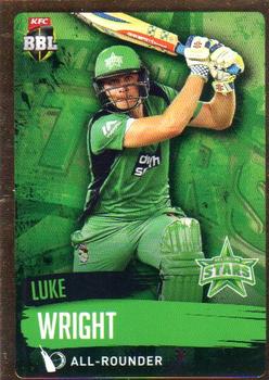 2015-16 Tap 'N' Play CA/BBL Cricket - Gold #134 Luke Wright Front