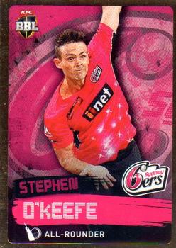 2015-16 Tap 'N' Play CA/BBL Cricket - Gold #162 Stephen O'Keefe Front
