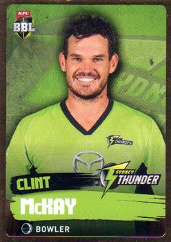 2015-16 Tap 'N' Play CA/BBL Cricket - Gold #176 Clint McKay Front