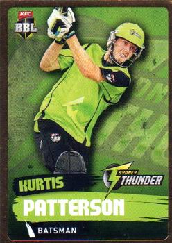 2015-16 Tap 'N' Play CA/BBL Cricket - Gold #177 Kurtis Patterson Front