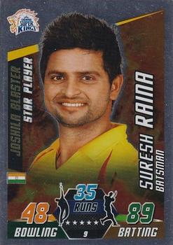 2014-15 Topps Cricket Attax IPL #9 Suresh Raina Front