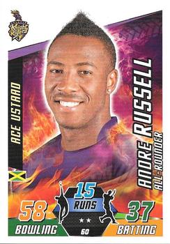 2014-15 Topps Cricket Attax IPL #60 Andre Russell Front