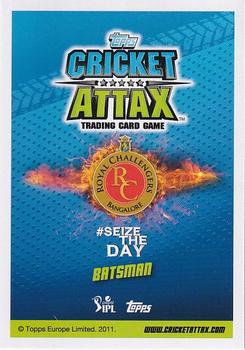 2014-15 Topps Cricket Attax IPL #113 Tanmay Mishra Back