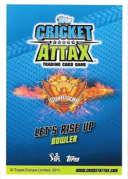 2014-15 Topps Cricket Attax IPL #139 Dale Steyn Back