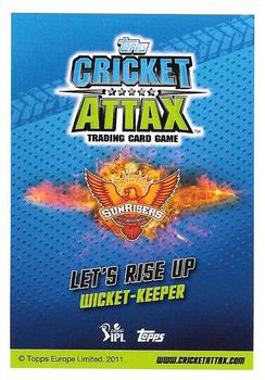 2014-15 Topps Cricket Attax IPL #144 Brendan Taylor Back