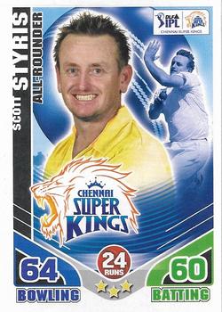 2011 Topps Cricket Attax IPL #NNO Scott Styris Front