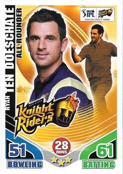 2011 Topps Cricket Attax IPL #NNO Ryan ten Doeschate Front