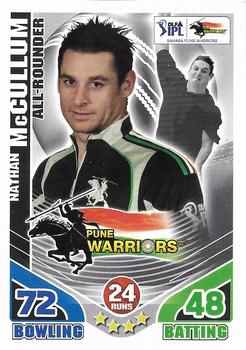 2011 Topps Cricket Attax IPL #NNO Nathan McCullum Front