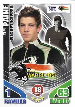 2011 Topps Cricket Attax IPL #NNO Tim Paine Front