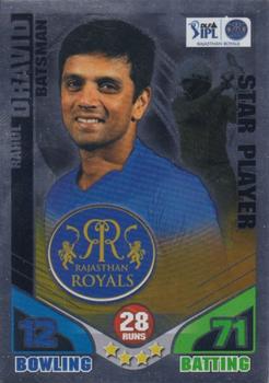2011 Topps Cricket Attax IPL #NNO Rahul Dravid Front