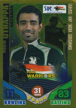 2011 Topps Cricket Attax IPL #NNO Robin Uthappa Front