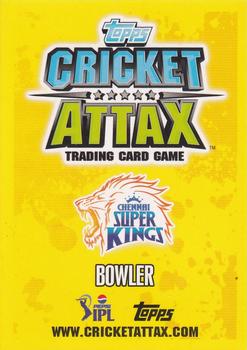 2013-14 Topps Cricket Attax IPL #6 Jason Holder Back