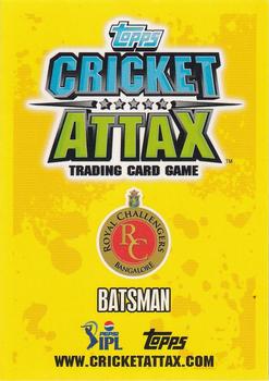 2013-14 Topps Cricket Attax IPL #150 TM Dilshan Back