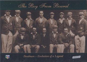 2002 ACB Platinum #119 The Boy from Bowral Front