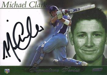 2002 ACB Platinum #133 Michael Clarke Front