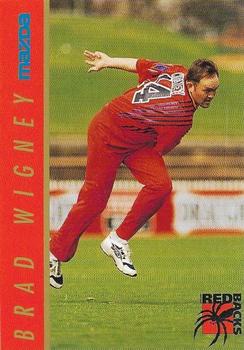 1996-97 Mazda Southern Redbacks Cricket  #NNO Brad Wigney Front