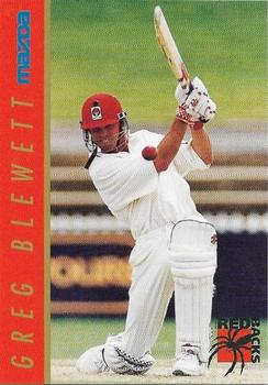 1996-97 Mazda Southern Redbacks Cricket  #NNO Greg Blewett Front
