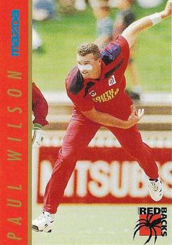 1996-97 Mazda Southern Redbacks Cricket  #NNO Paul Wilson Front