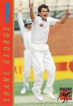1996-97 Mazda Southern Redbacks Cricket  #NNO Shane George Front