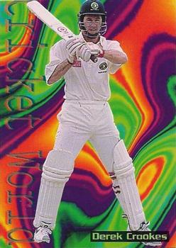 1996 Sports Deck Cricket World #4 Derek Crookes Front