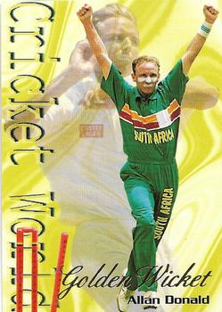 1996 Sports Deck Cricket World #64 Allan Donald Front