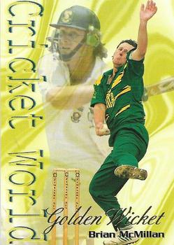 1996 Sports Deck Cricket World #65 Brian McMillan Front
