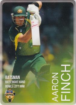 2014-15 Tap 'N' Play CA/BBL Cricket #001 Aaron Finch Front