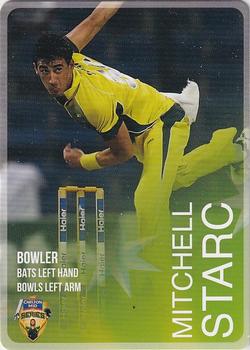 2014-15 Tap 'N' Play CA/BBL Cricket #011 Mitchell Starc Front
