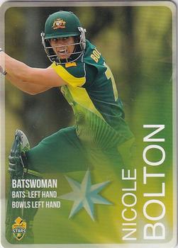 2014-15 Tap 'N' Play CA/BBL Cricket #030 Nicole Bolton Front