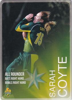 2014-15 Tap 'N' Play CA/BBL Cricket #032 Sarah Coyte Front