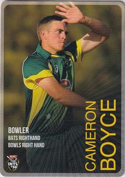 2014-15 Tap 'N' Play CA/BBL Cricket #036 Cameron Boyce Front
