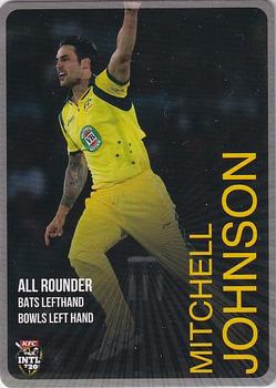 2014-15 Tap 'N' Play CA/BBL Cricket #041 Mitchell Johnson Front