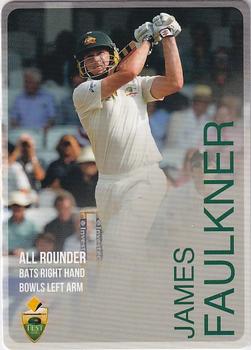 2014-15 Tap 'N' Play CA/BBL Cricket #053 James Faulkner Front