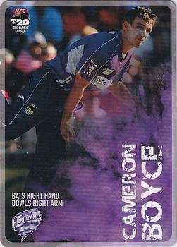 2014-15 Tap 'N' Play CA/BBL Cricket #100 Cameron Boyce Front
