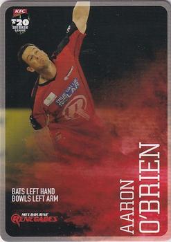 2014-15 Tap 'N' Play CA/BBL Cricket #111 Aaron O'Brien Front