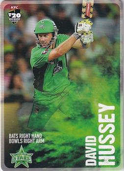2014-15 Tap 'N' Play CA/BBL Cricket #131 David Hussey Front
