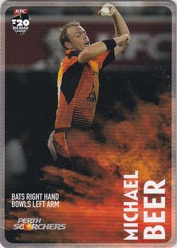 2014-15 Tap 'N' Play CA/BBL Cricket #154 Michael Beer Front