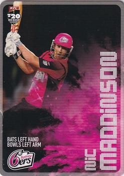 2014-15 Tap 'N' Play CA/BBL Cricket #159 Nic Maddinson Front