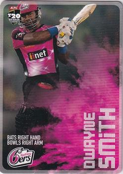 2014-15 Tap 'N' Play CA/BBL Cricket #162 Dwayne Smith Front