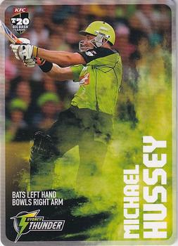 2014-15 Tap 'N' Play CA/BBL Cricket #170 Michael Hussey Front