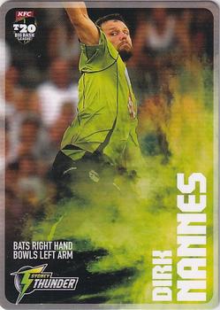 2014-15 Tap 'N' Play CA/BBL Cricket #171 Dirk Nannes Front