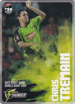 2014-15 Tap 'N' Play CA/BBL Cricket #176 Chris Tremain Front