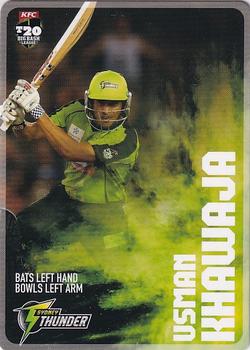 2014-15 Tap 'N' Play CA/BBL Cricket #178 Usman Khawaja Front