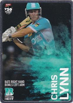 2014-15 Tap 'N' Play CA/BBL Cricket - Silver #082 Chris Lynn Front