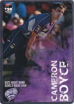 2014-15 Tap 'N' Play CA/BBL Cricket - Silver #100 Cameron Boyce Front