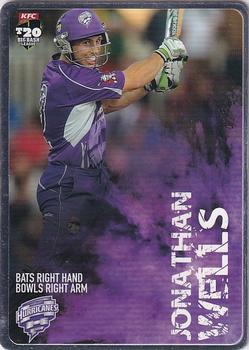 2014-15 Tap 'N' Play CA/BBL Cricket - Silver #102 Jonathan Wells Front