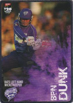 2014-15 Tap 'N' Play CA/BBL Cricket - Silver #105 Ben Dunk Front